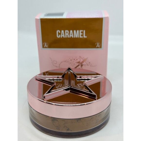 NIB Jeffree Star Cosmetics Magic Star Luminous Setting Powder CARAMEL .353 OZ - Picture 3 of 3